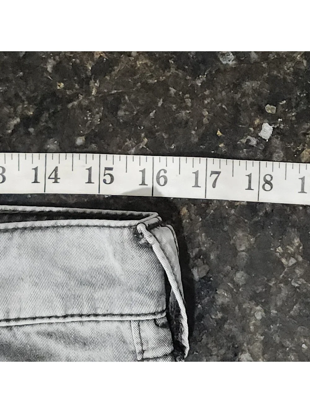 True Religion Ricky Relaxed Straight Jeans Acid Wash Gray Black Y2K Skate 31x30